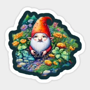 garden Gnome Sticker